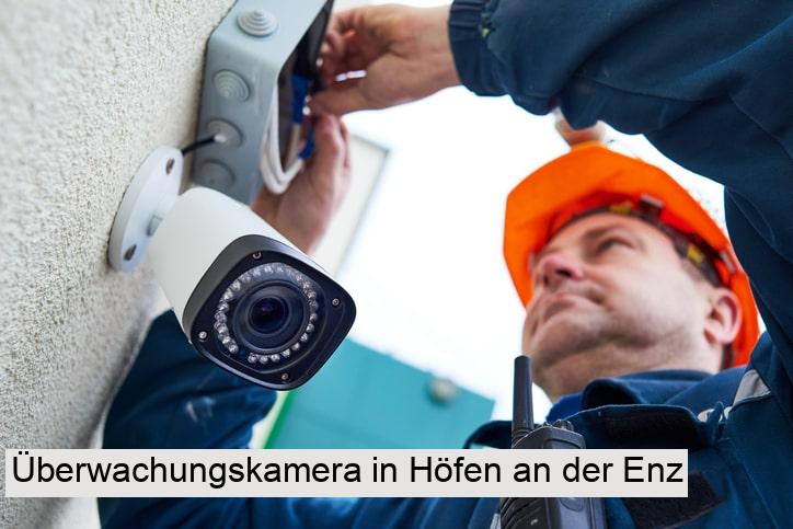 Überwachungskamera in Höfen an der Enz